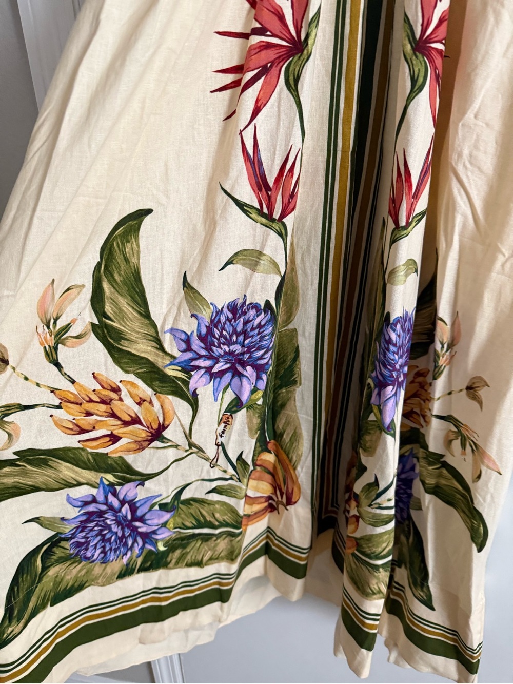 FARM Rio Sand Tropical Scarf Maxi Dress - Picture 6 of 6